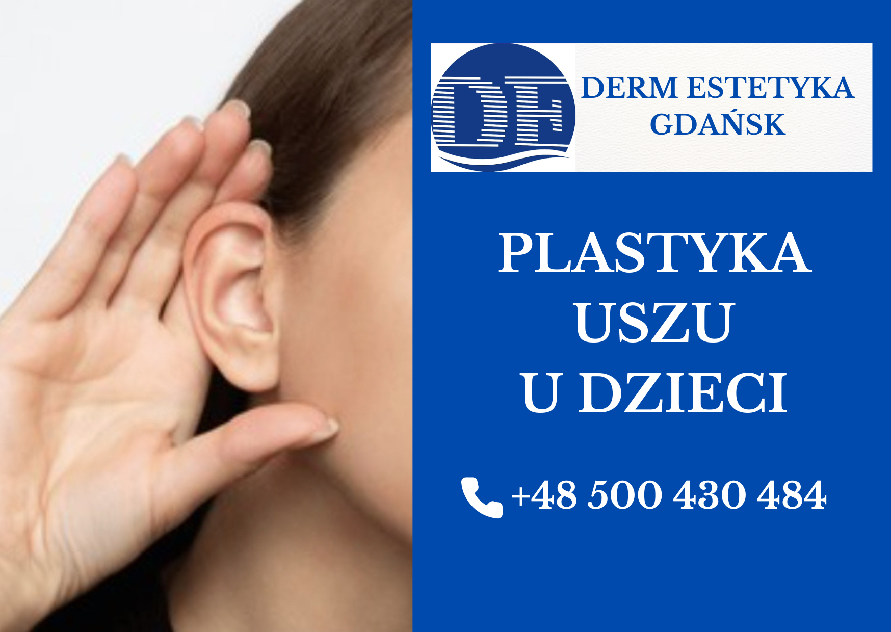 Korekta uszu gdańsk, korekta uszu u dzieci gdańsk, operacja odstających uszu gdańsk